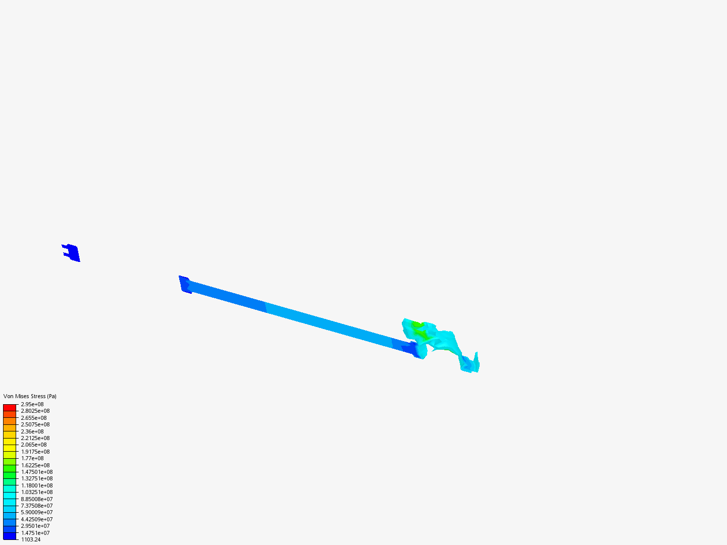 connecting rod stress analysis image