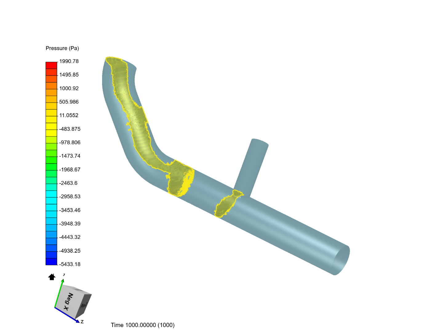 Tutorial 2: Pipe junction flow image