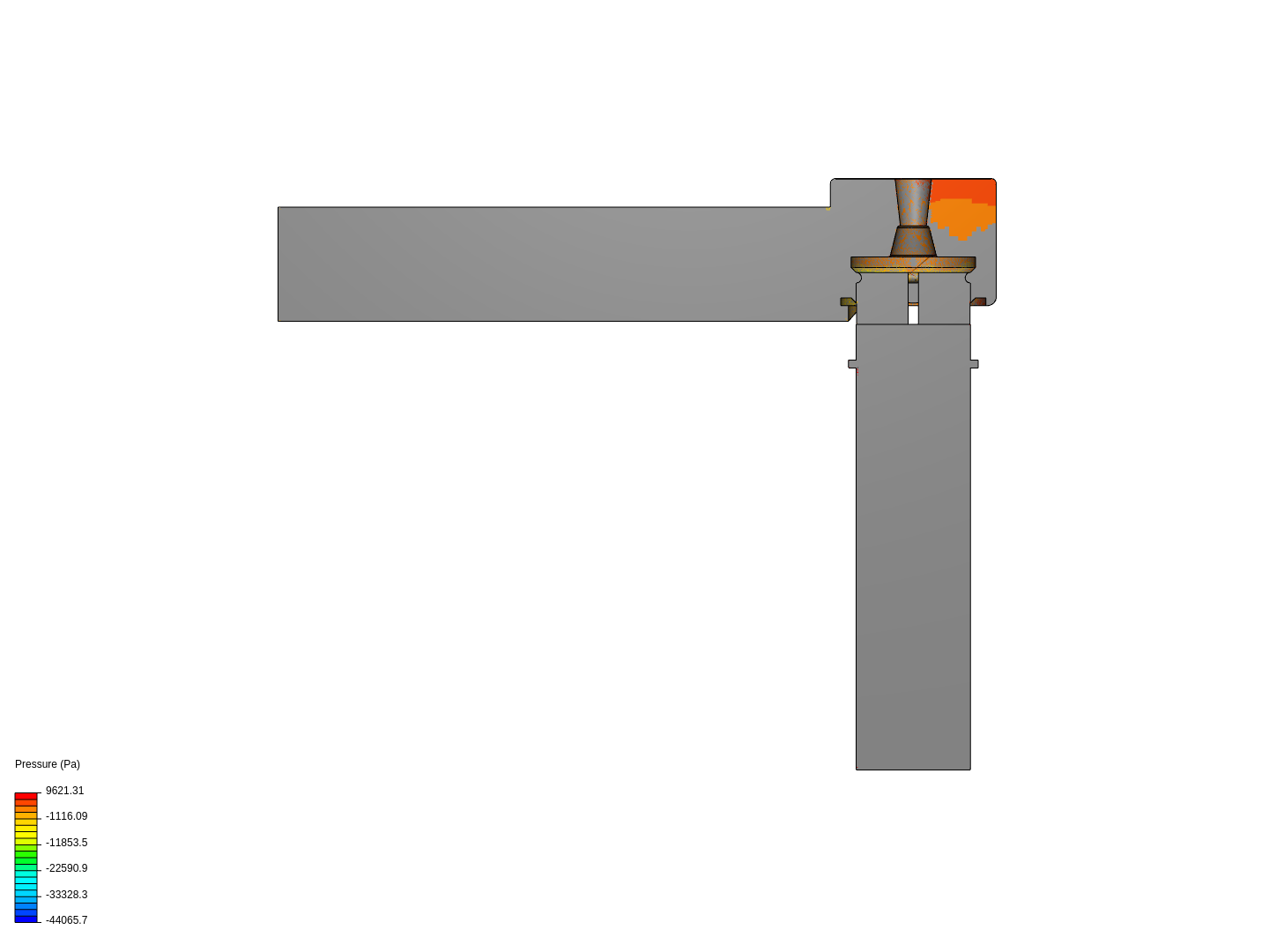 Fluid Flow through a valve image