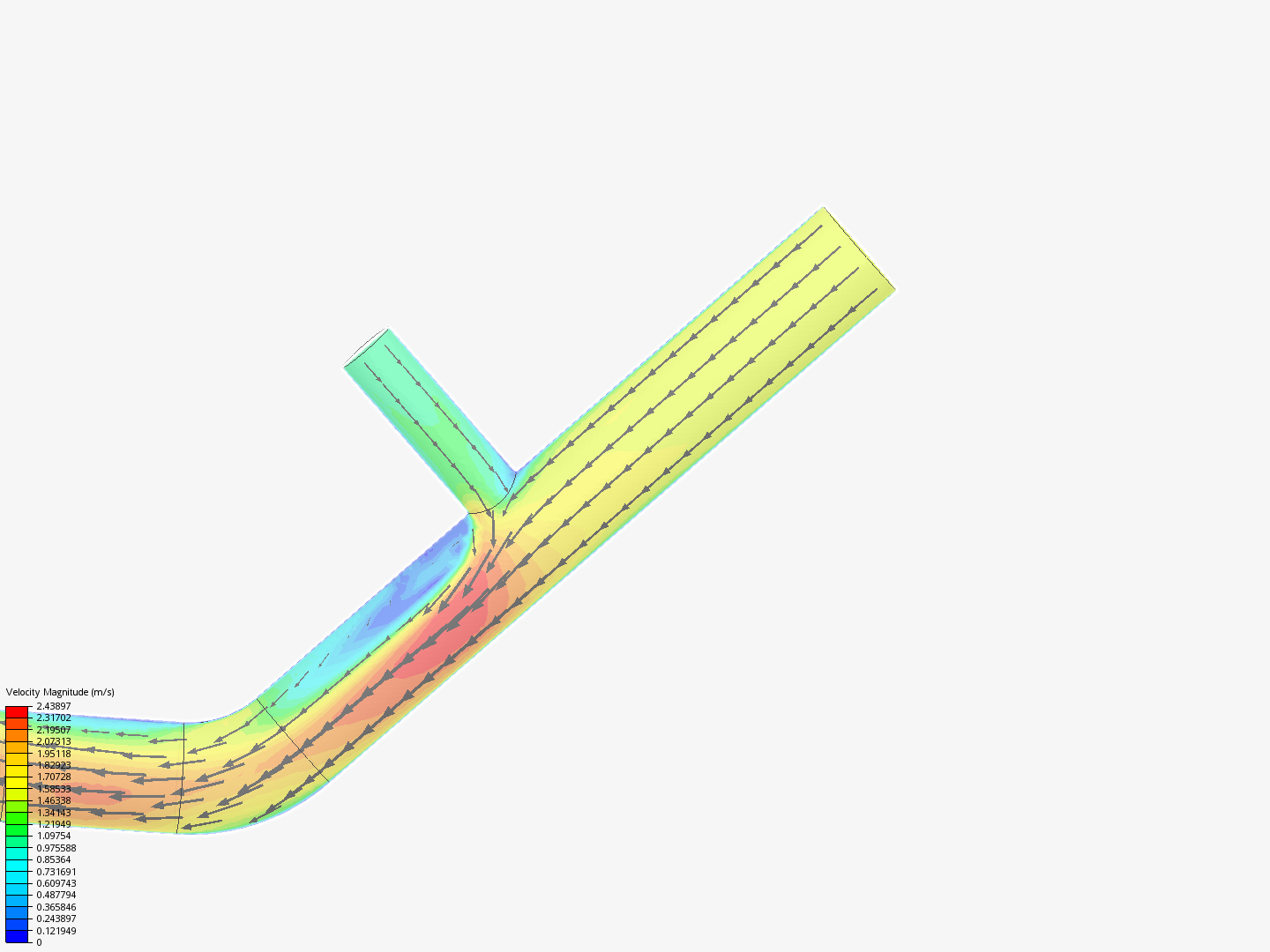 Tutorial 2: Pipe junction flow image