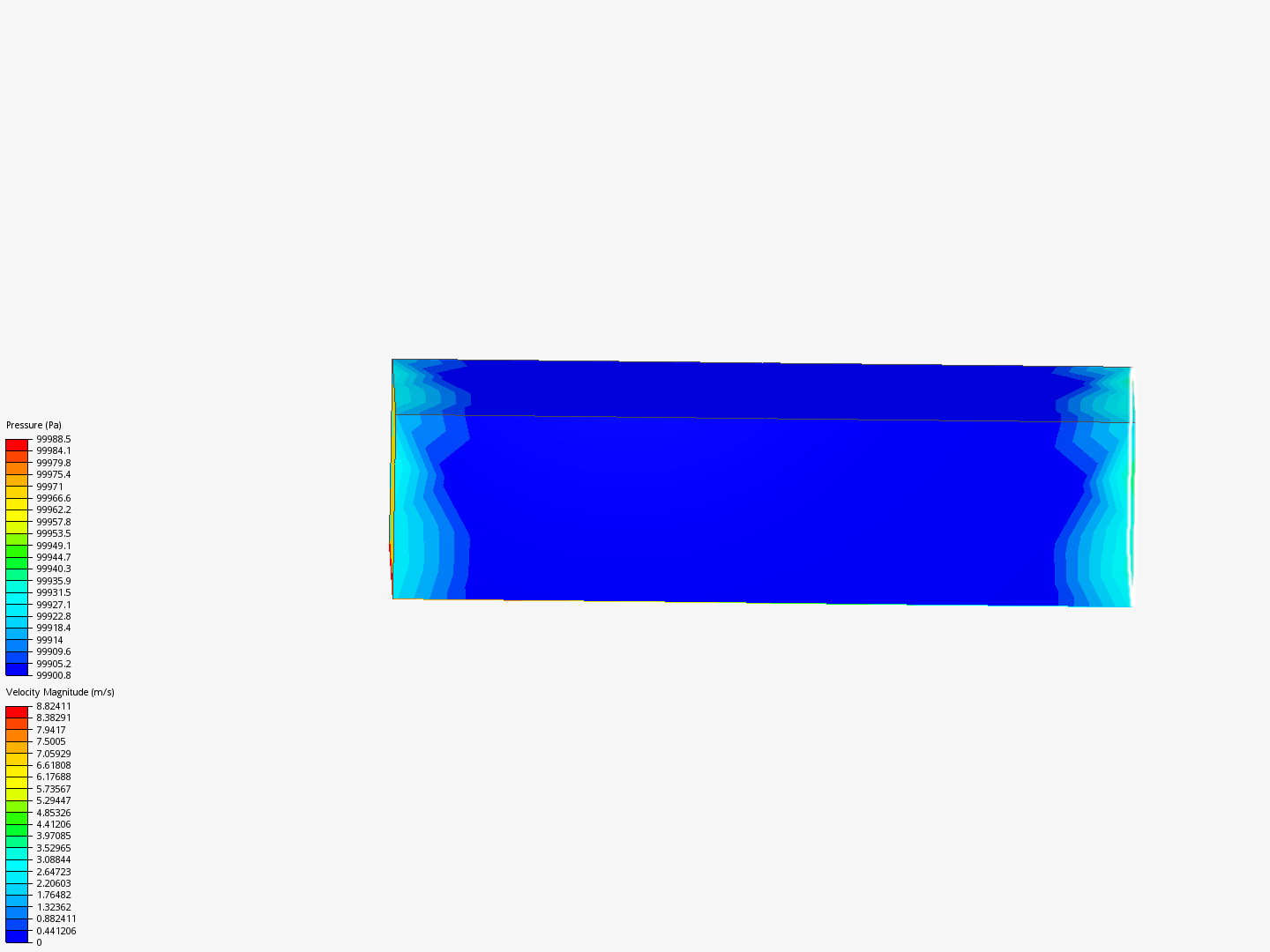 Air flow simulation image