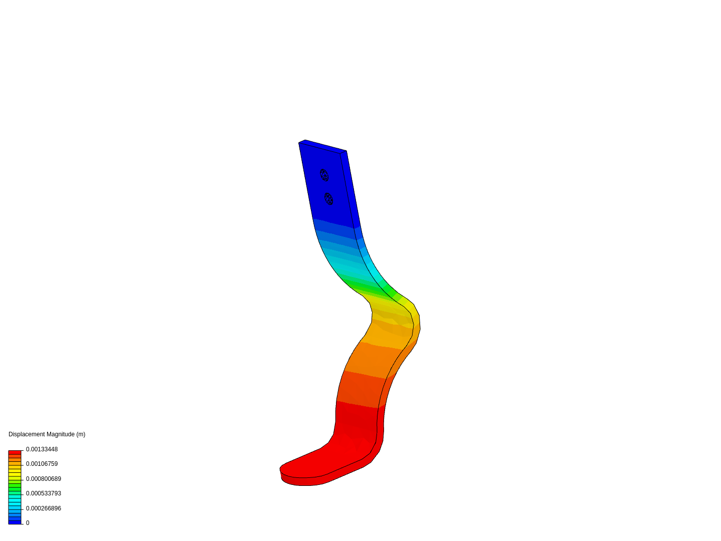 prothèse pied by flafon | SimScale