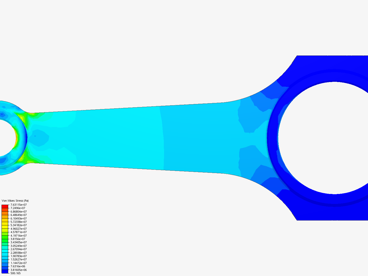 Tutorial 1: Connecting rod stress analysis image