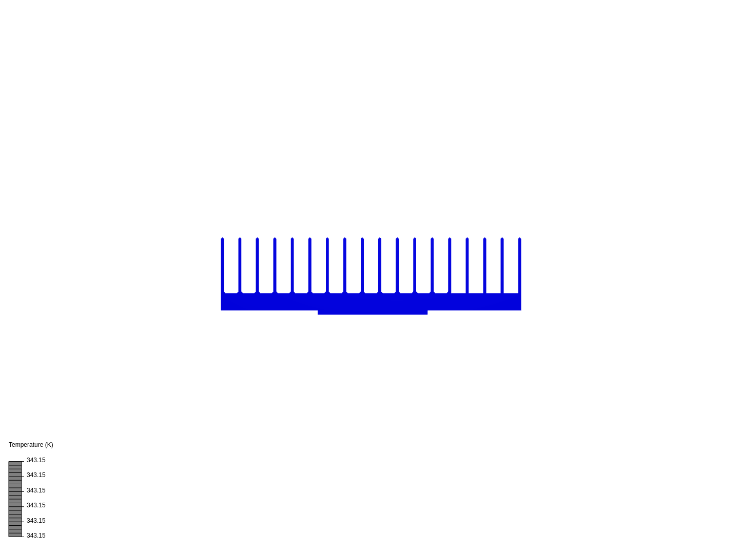 Tutorial: Heat Transfer in a Heat sink image