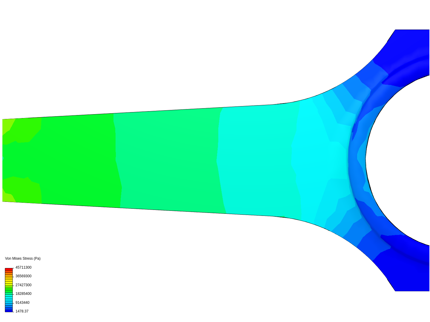 Tutorial 1: Connecting rod stress analysis image