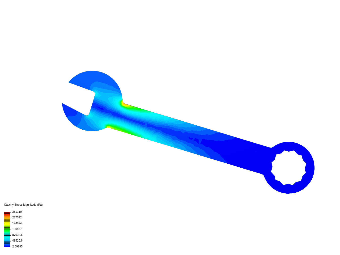 Tutorial 1: Connecting rod stress analysis image