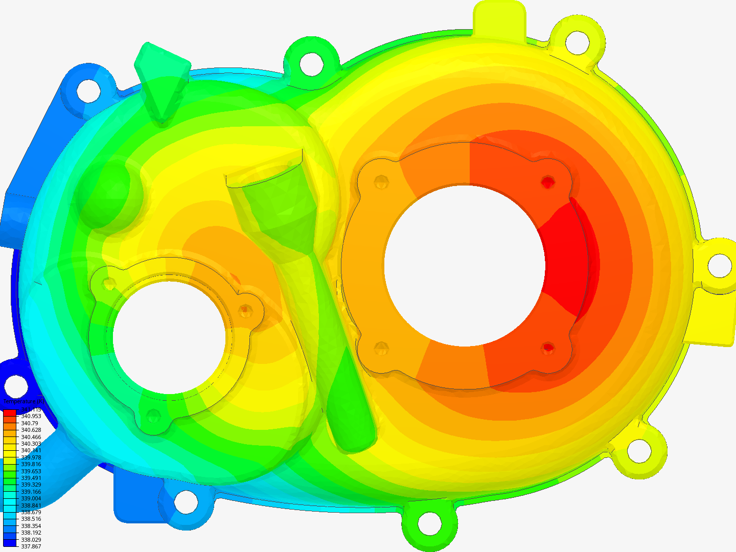 Tutorial: Thermal Analysis of a Differential Casing image