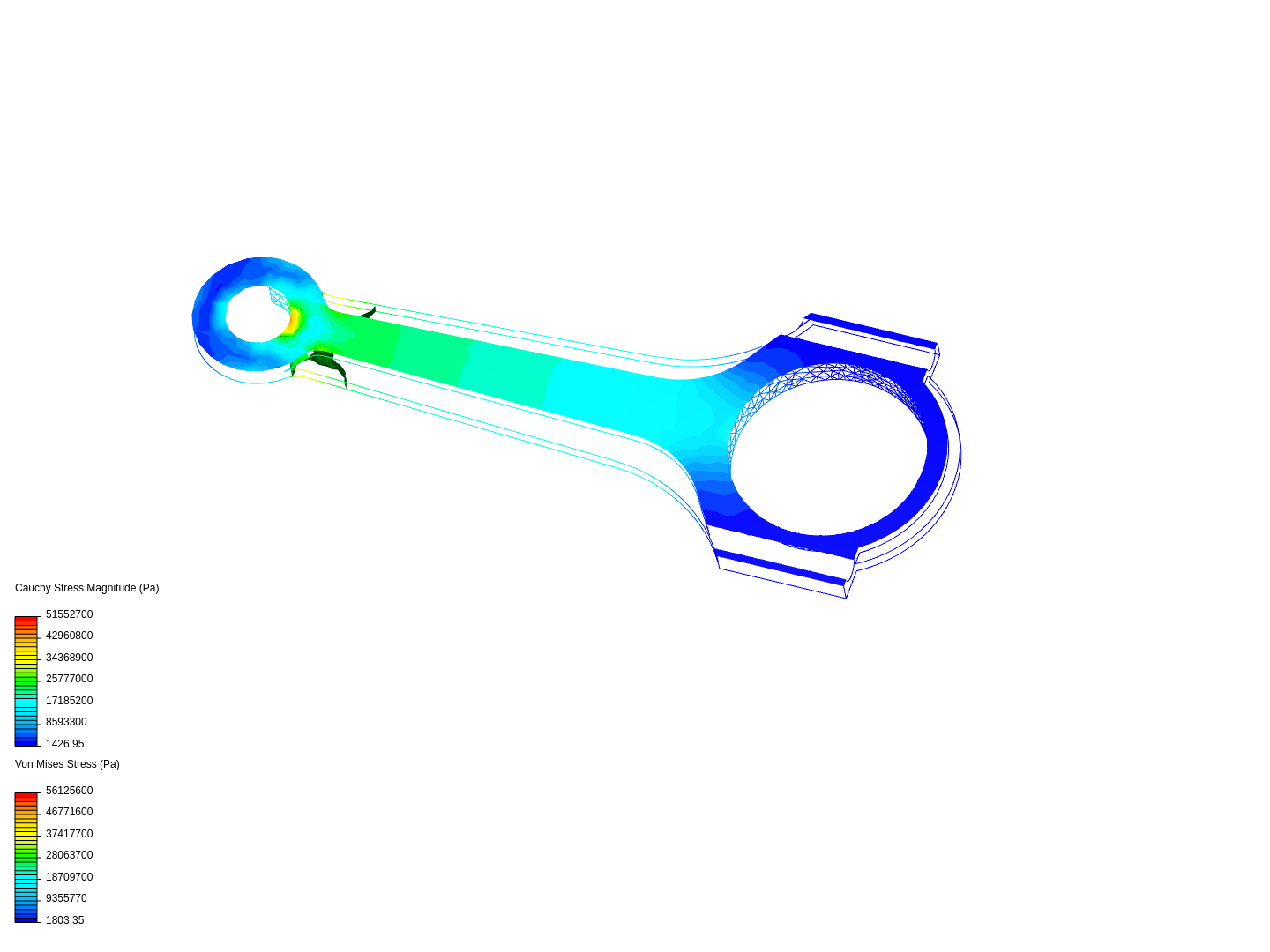 Tutorial 1: Connecting rod stress analysis image