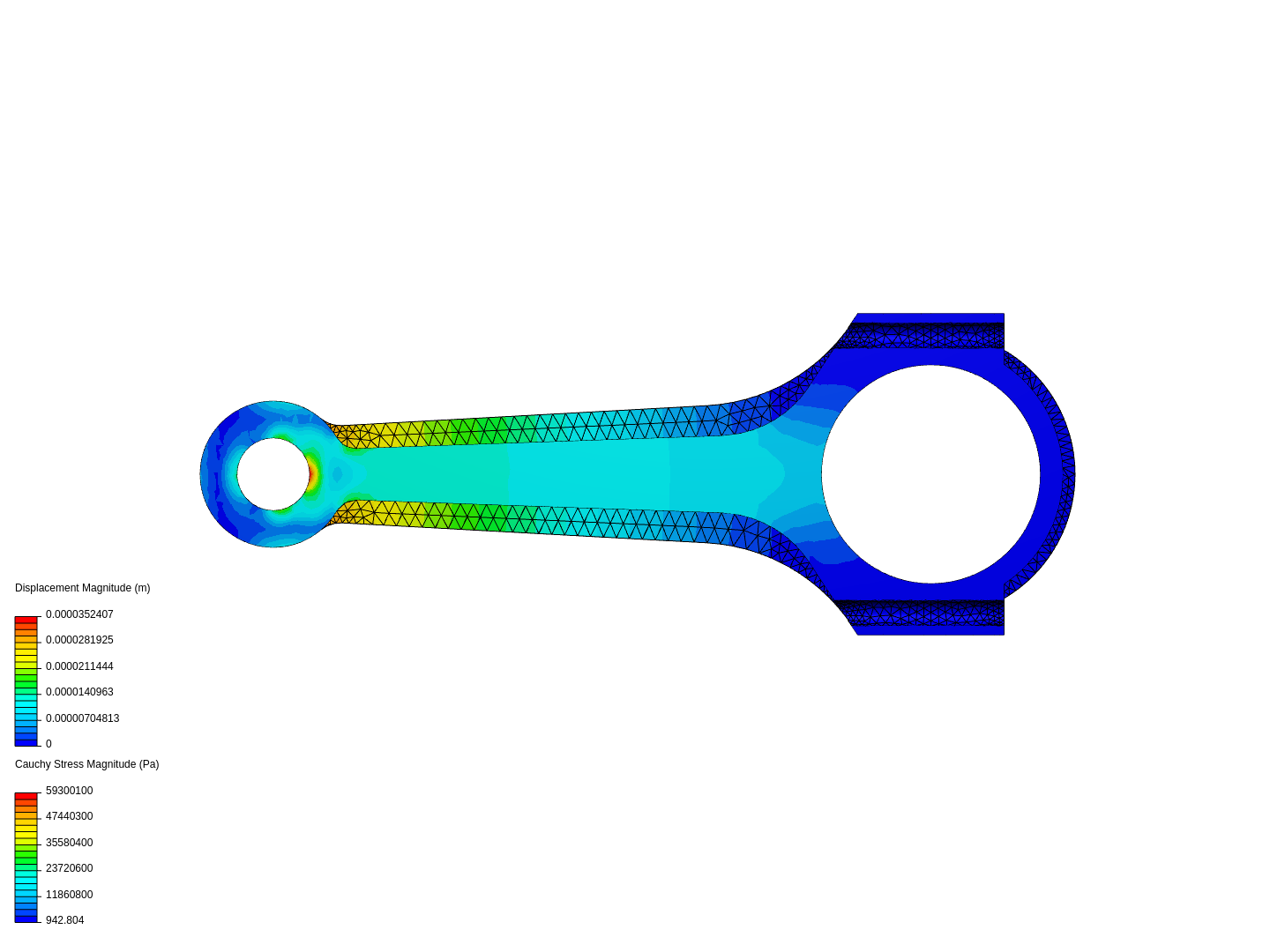 Tutorial 1: Connecting rod stress analysis image