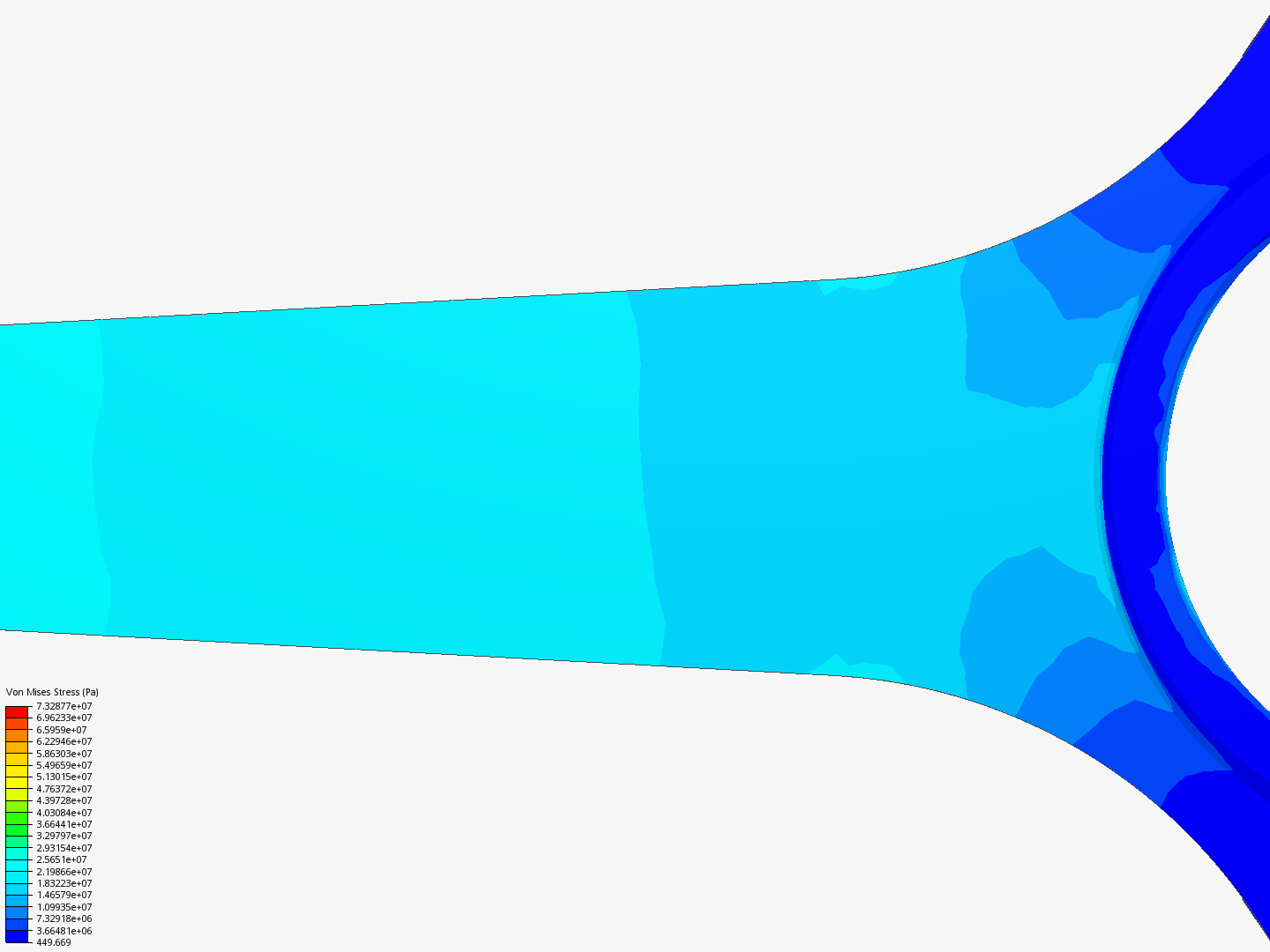 Tutorial 1: Connecting rod stress analysis image