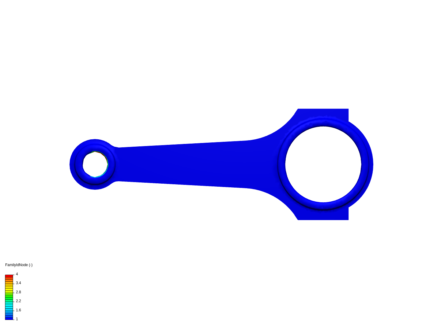 Tutorial 1: Connecting rod stress analysis image