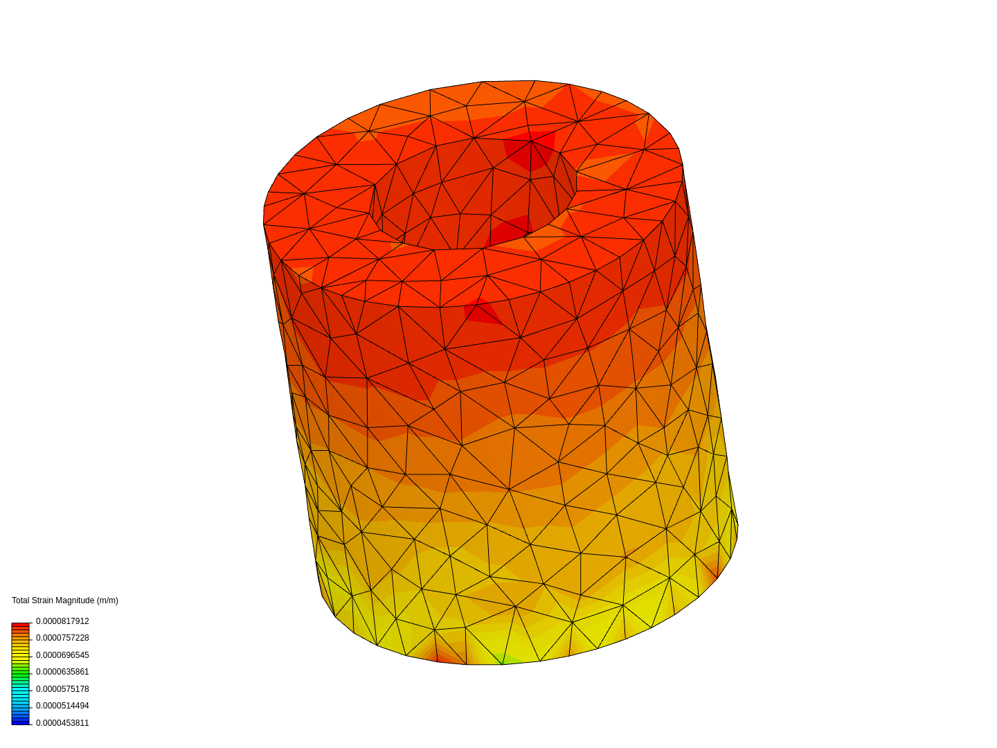 Stress and strain analysis-FEM image