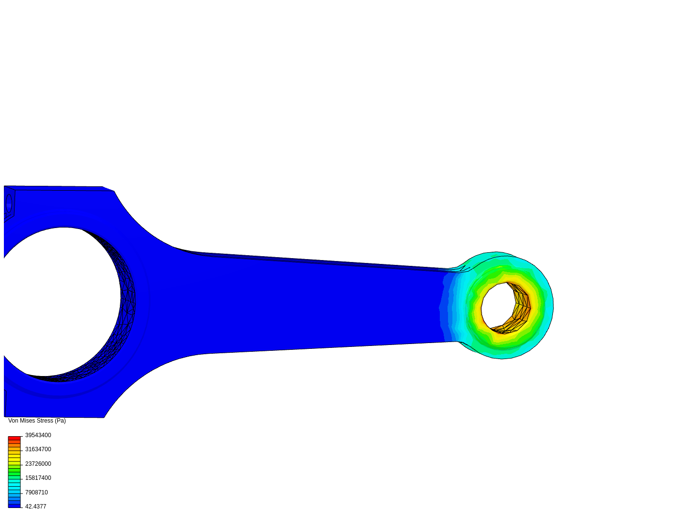 Tutorial 1: Connecting rod stress analysis image