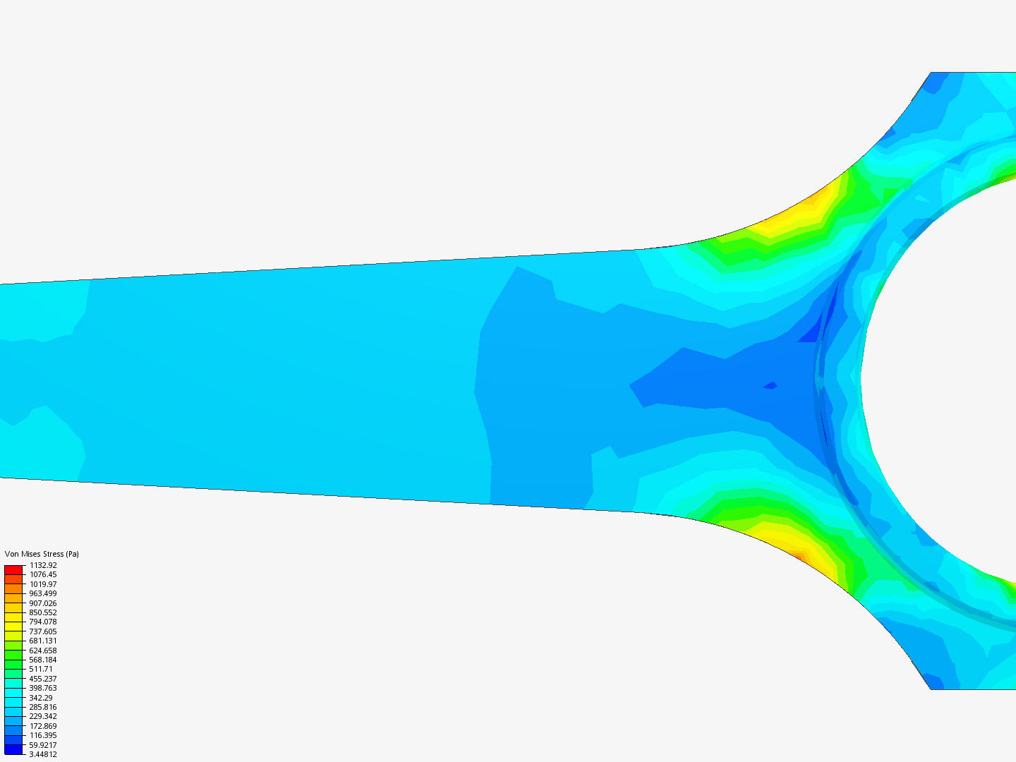 Tutorial 1: Connecting rod stress analysis image