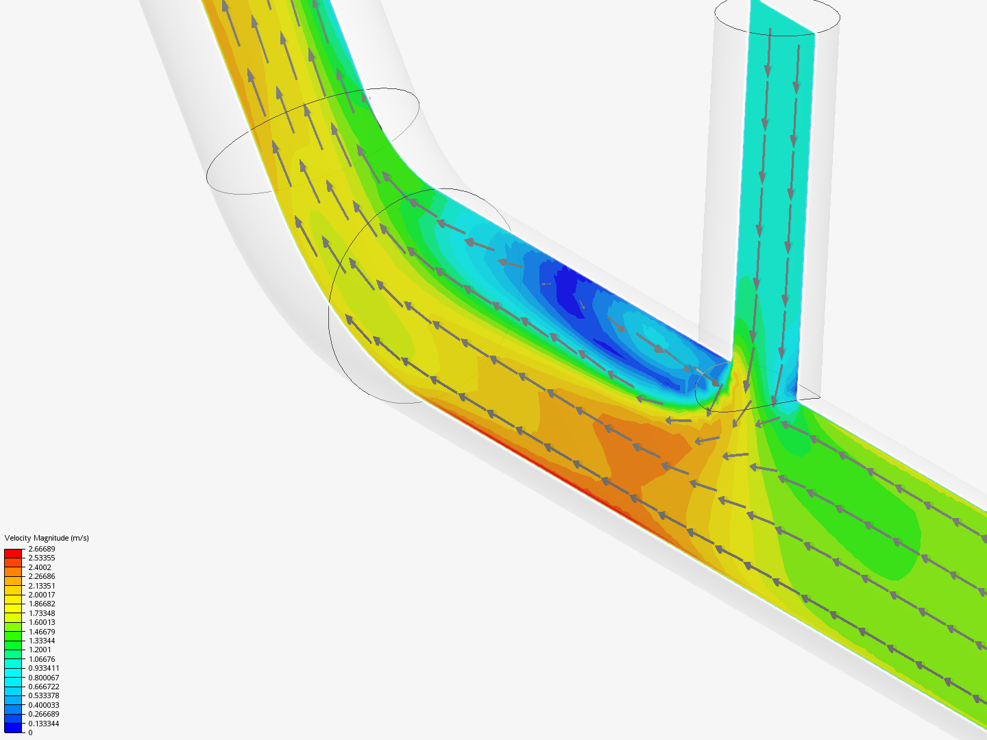 Tutorial 2: Pipe junction flow image