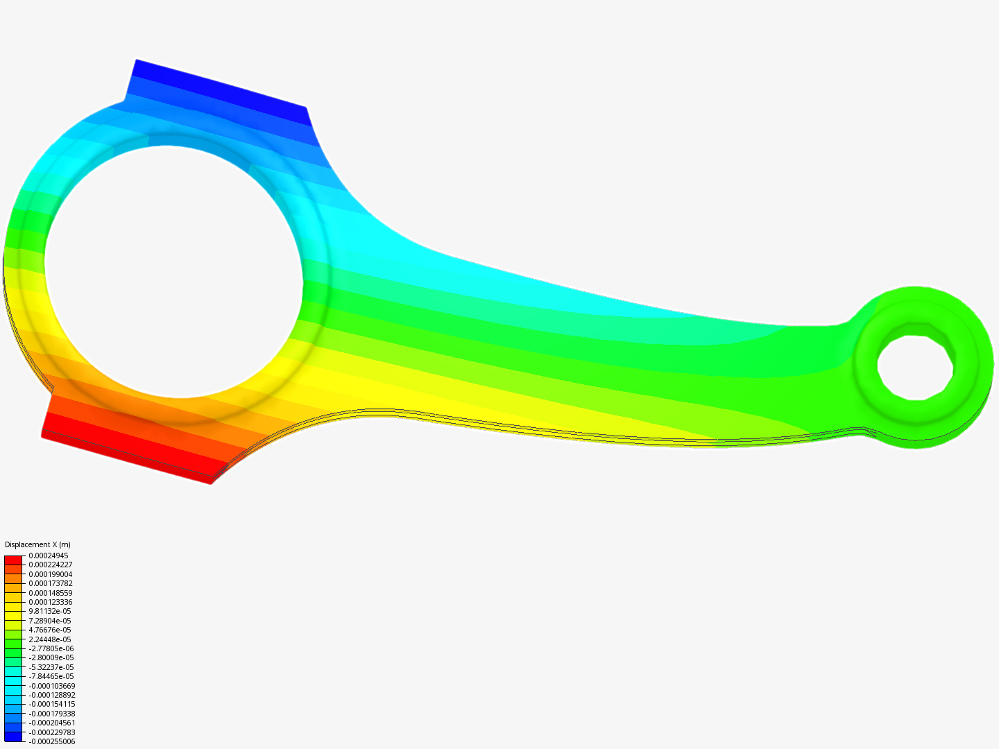 Tutorial 1: Connecting rod stress analysis image