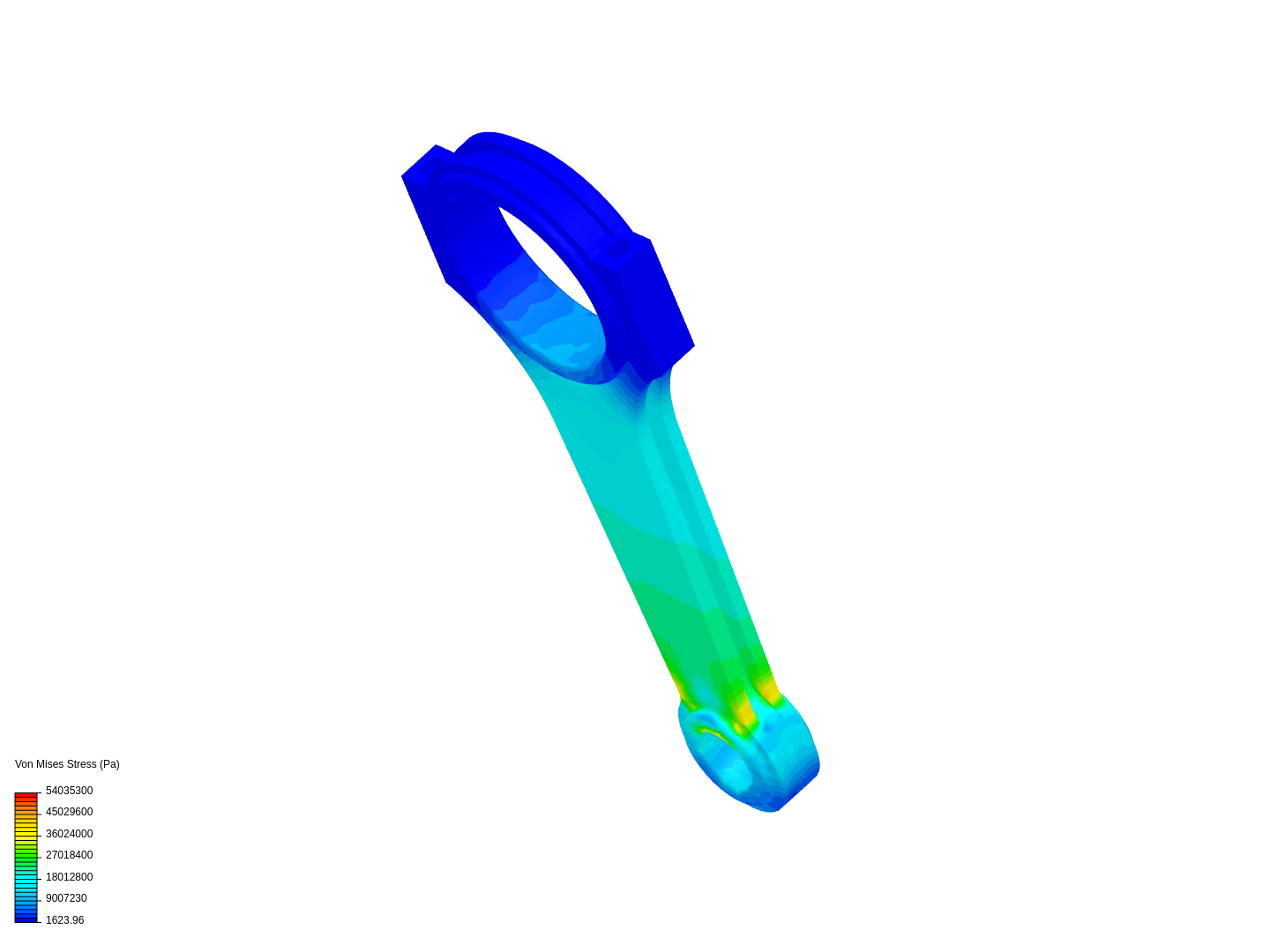 Tutorial 1: Connecting rod stress analysis image