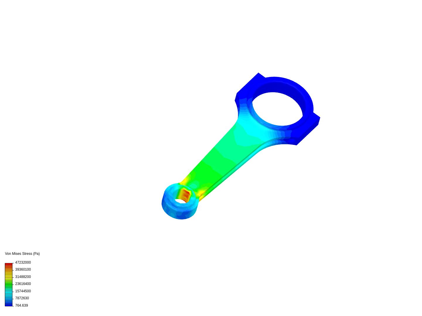 Tutorial 1: Connecting rod stress analysis image