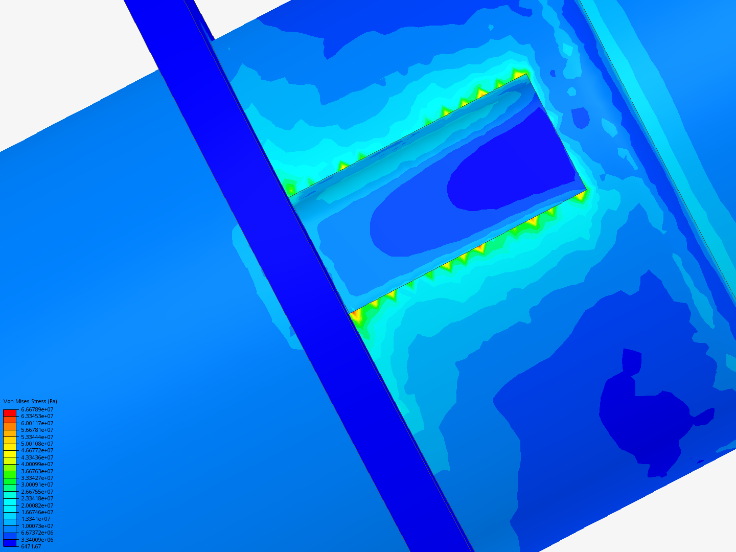 Gearbox fea image