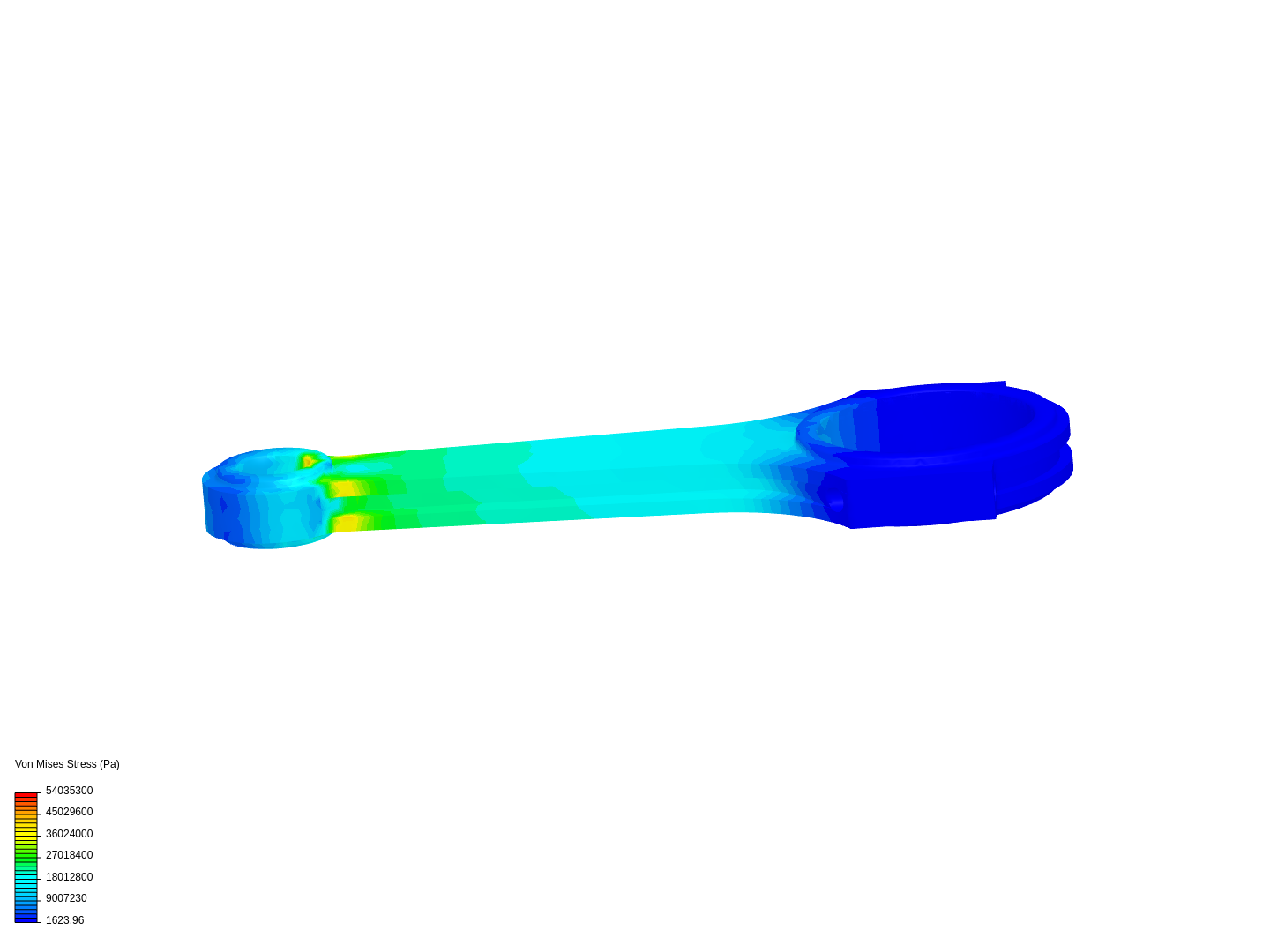 Tutorial 1: Connecting rod stress analysis image