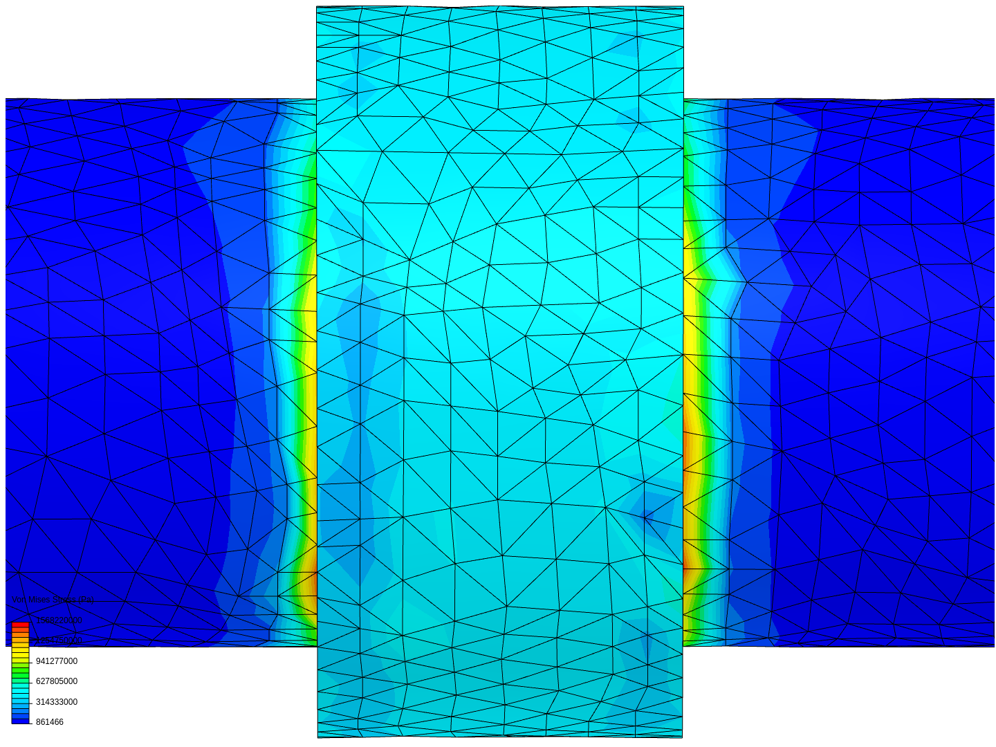 Shaft FEA image