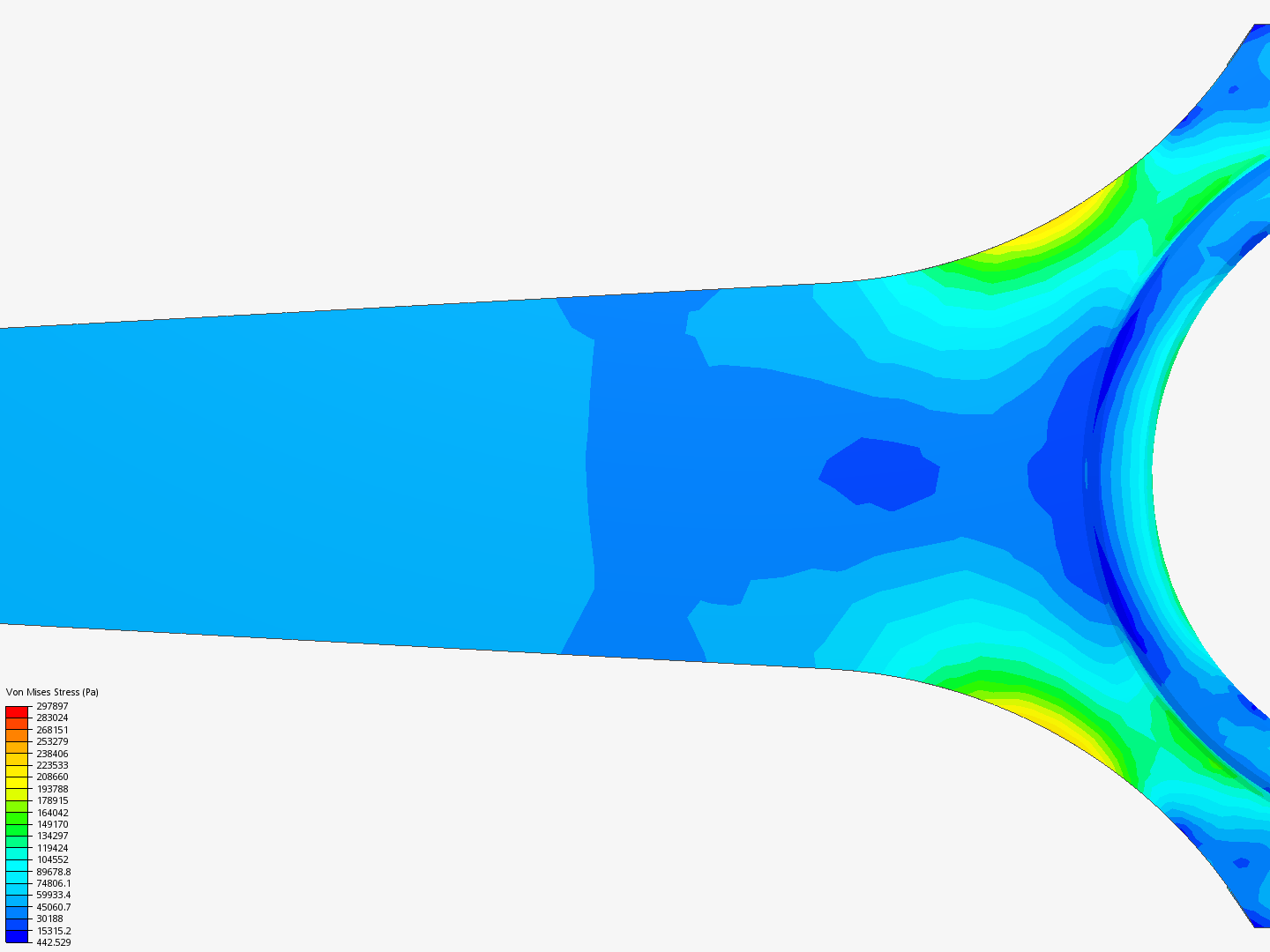 Tutorial 1: Connecting rod stress analysis - Copy image