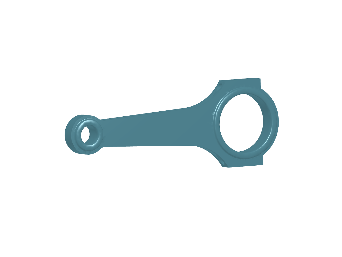 Tutorial 1: Connecting rod stress analysis image