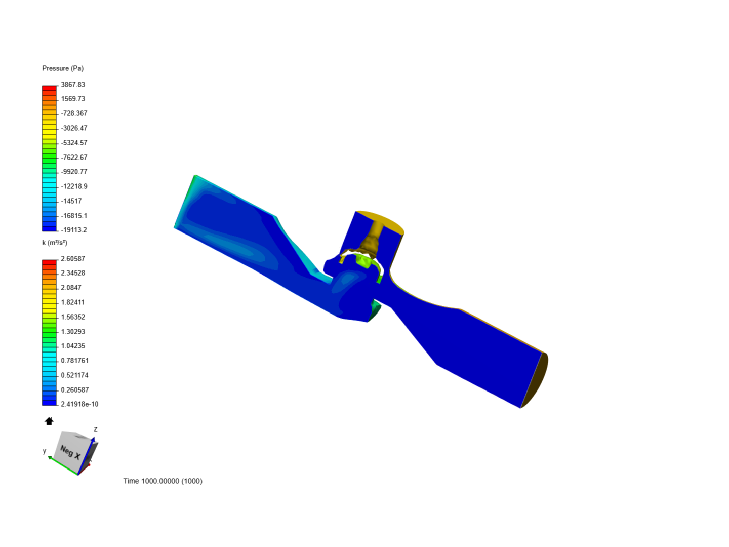 Tutorial 2: Pipe junction flow image