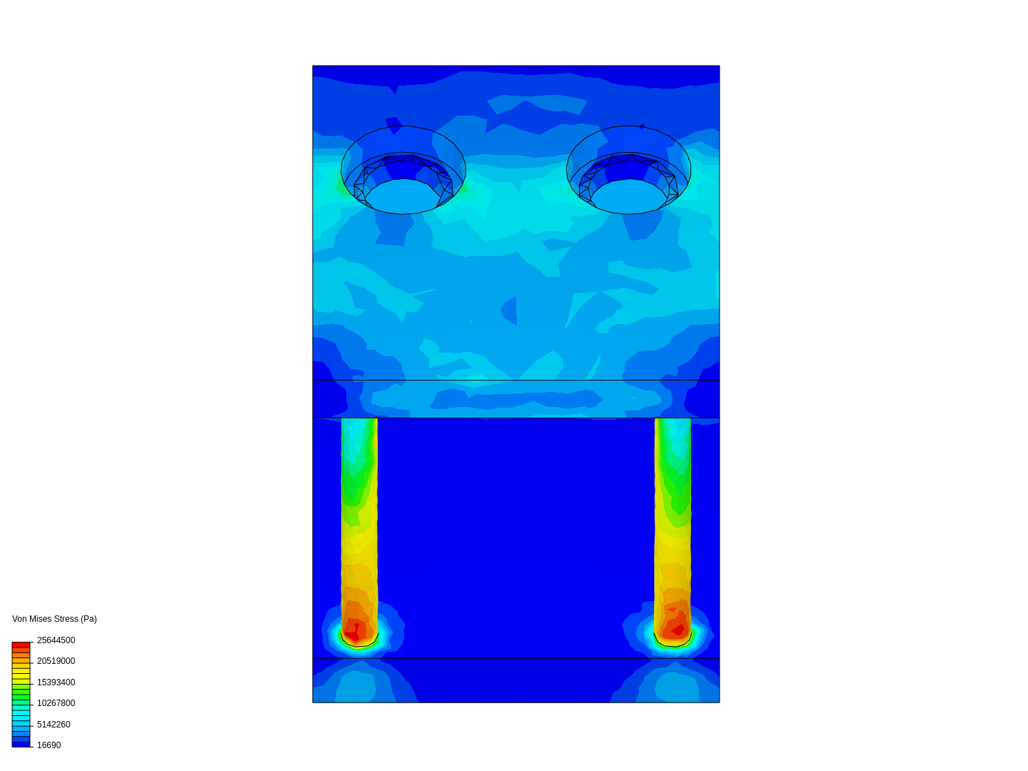 Aiding Chamber - stress analysis image