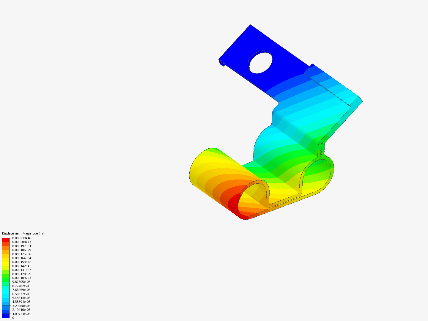 Bracket simulation image