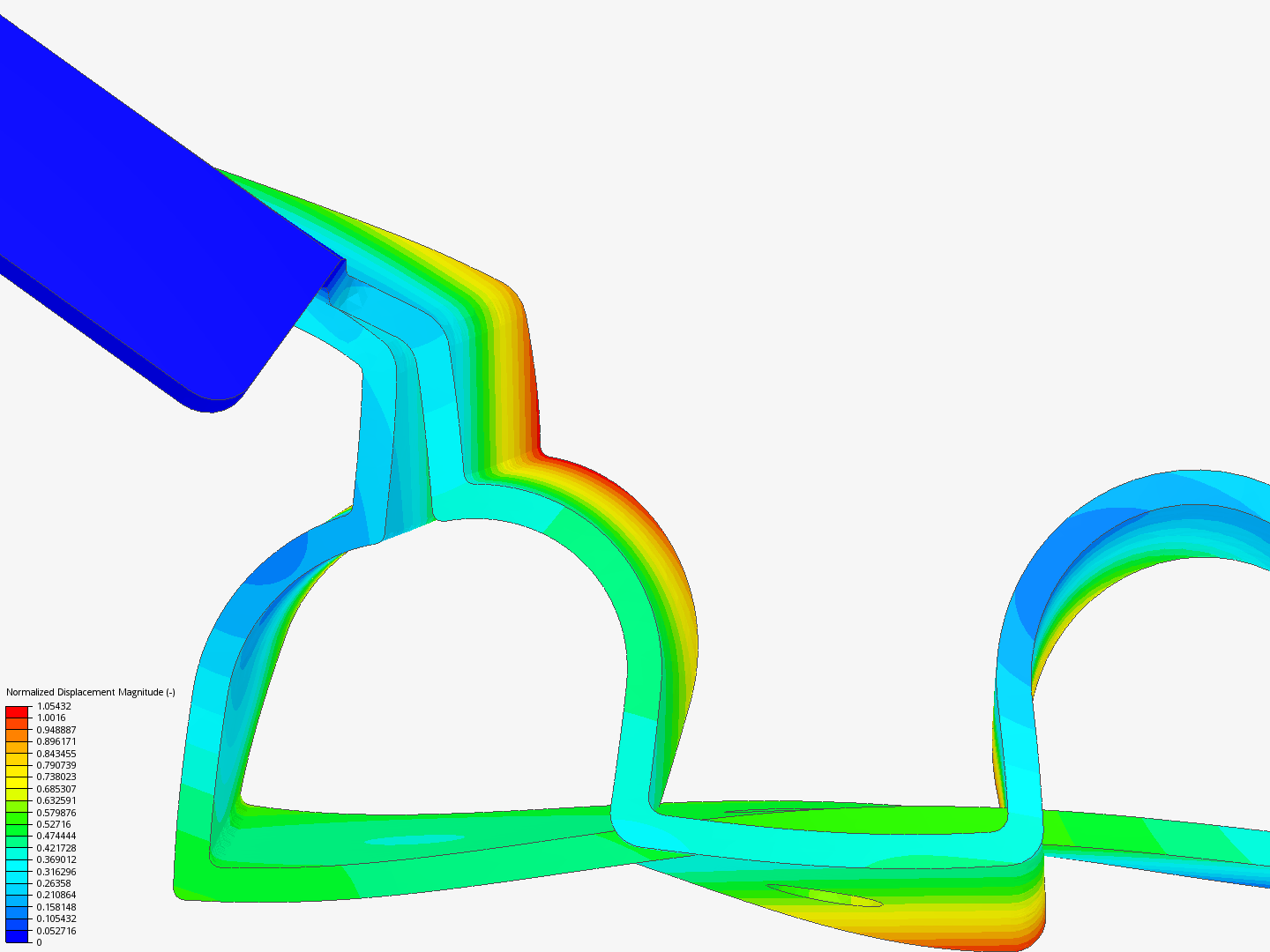 simulasi frequensi bracket 2 alluminium image