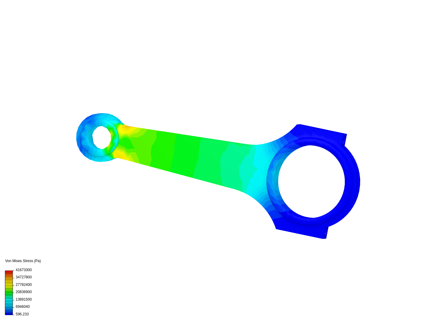 Tutorial 1: Connecting rod stress analysis image