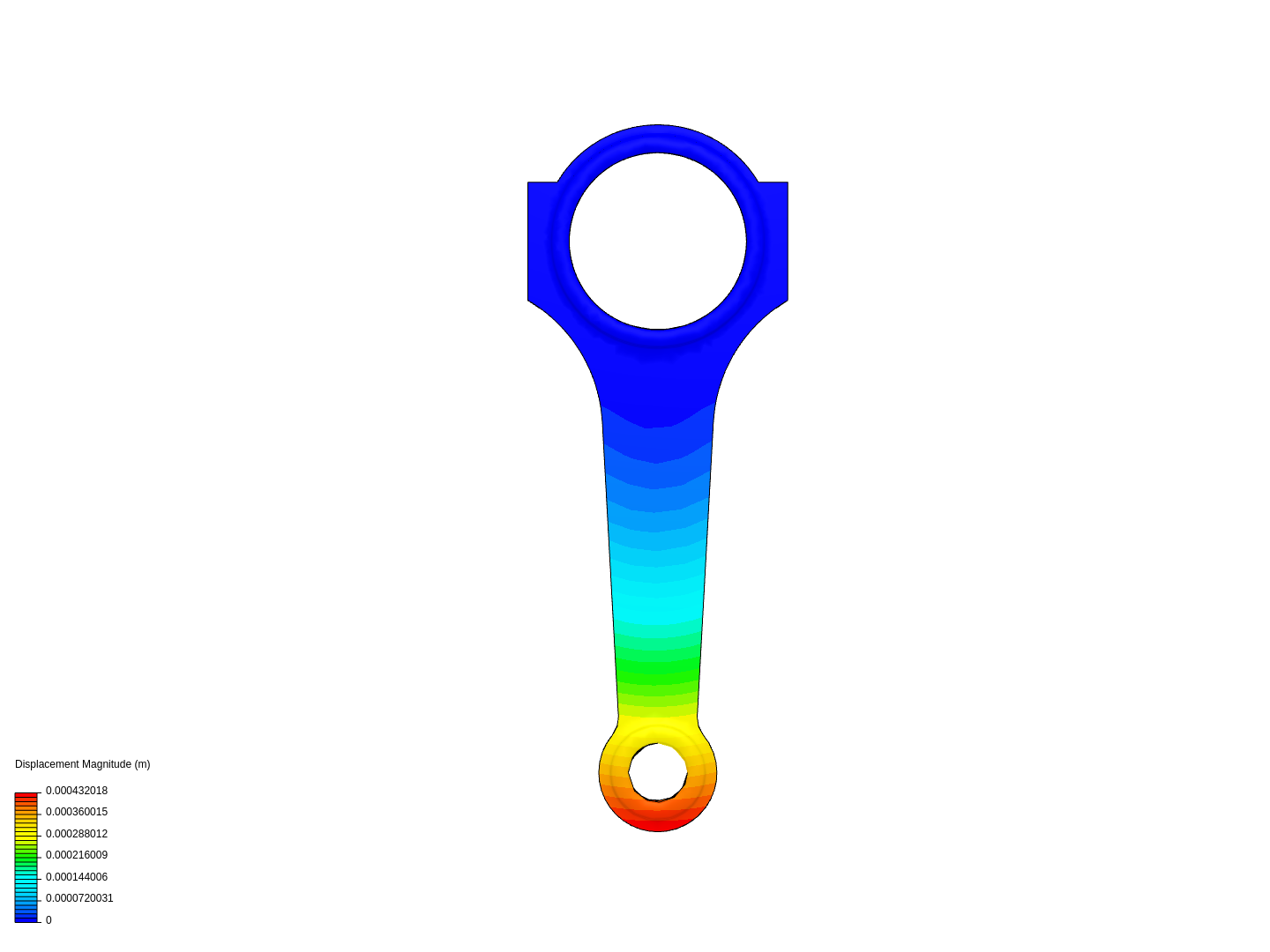 Tutorial 1: Connecting rod stress analysis image