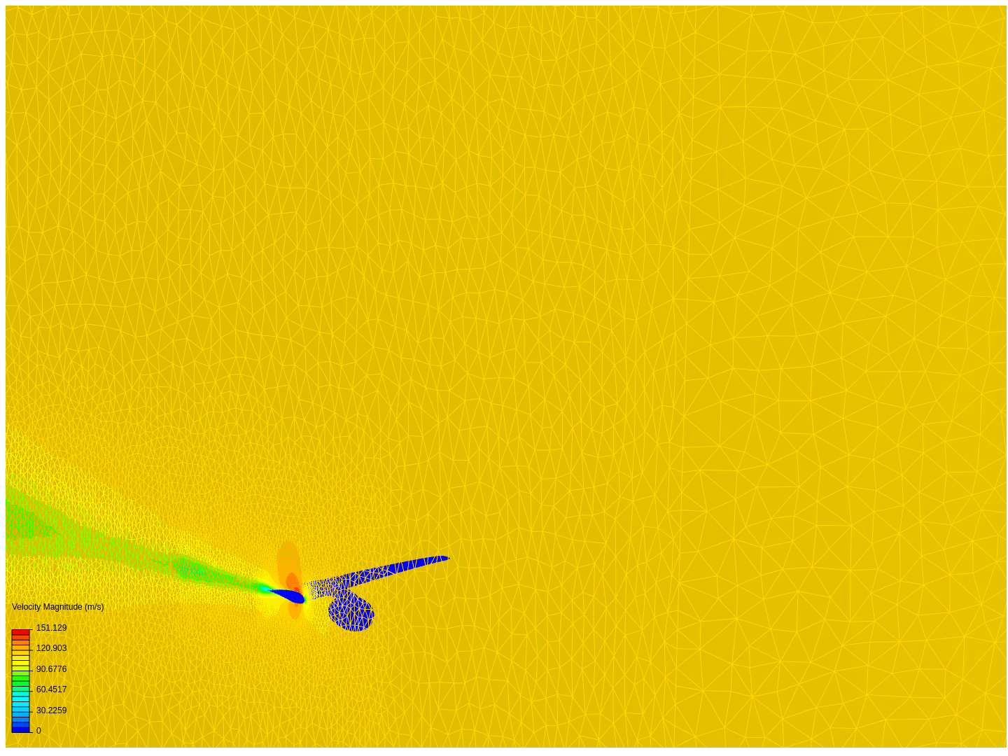 Tutorial: Compressible Flow Around a Wing image