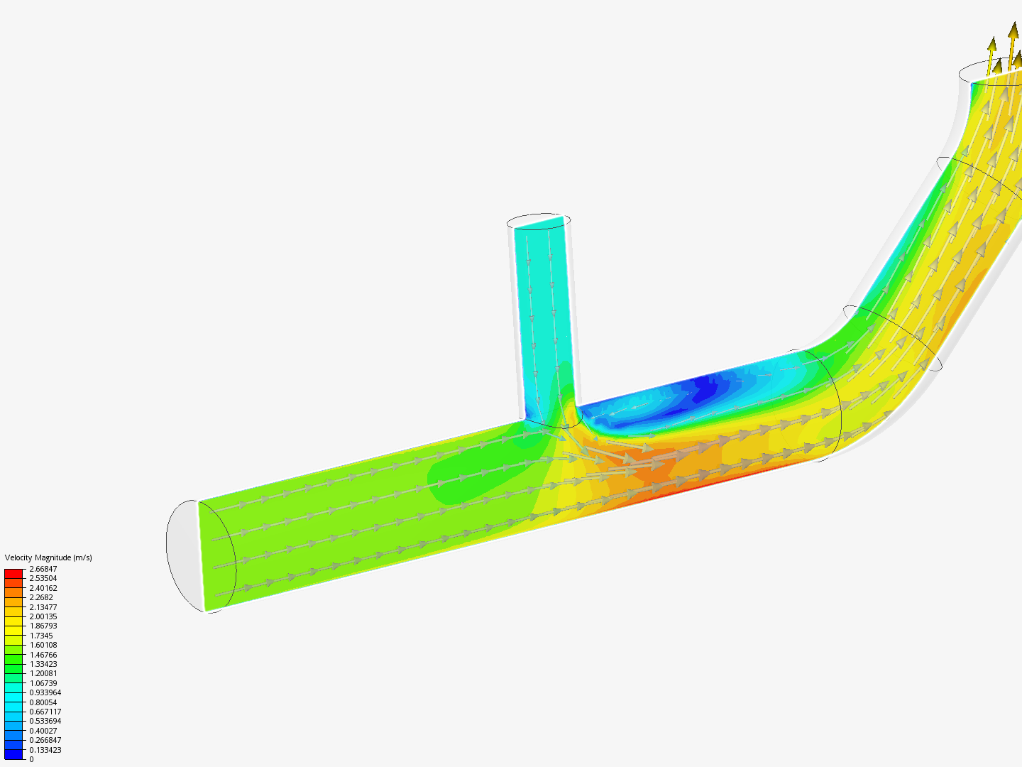 Tutorial 2: Pipe junction flow image