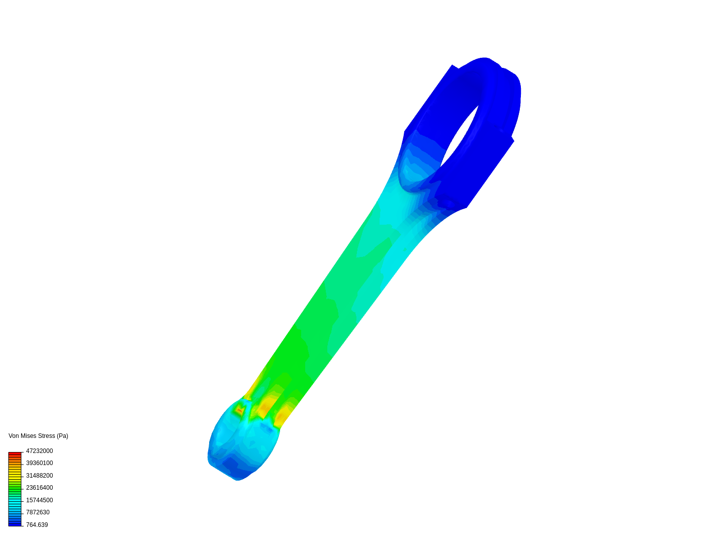 Tutorial 1: Connecting rod stress analysis image