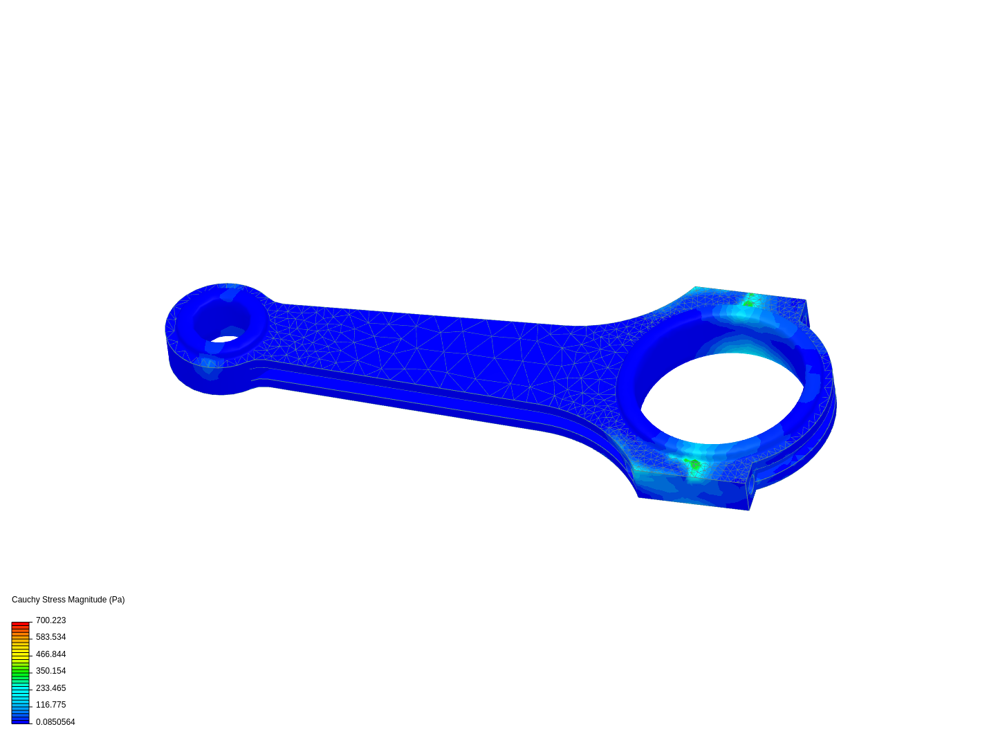 Tutorial 1: Connecting rod stress analysis image