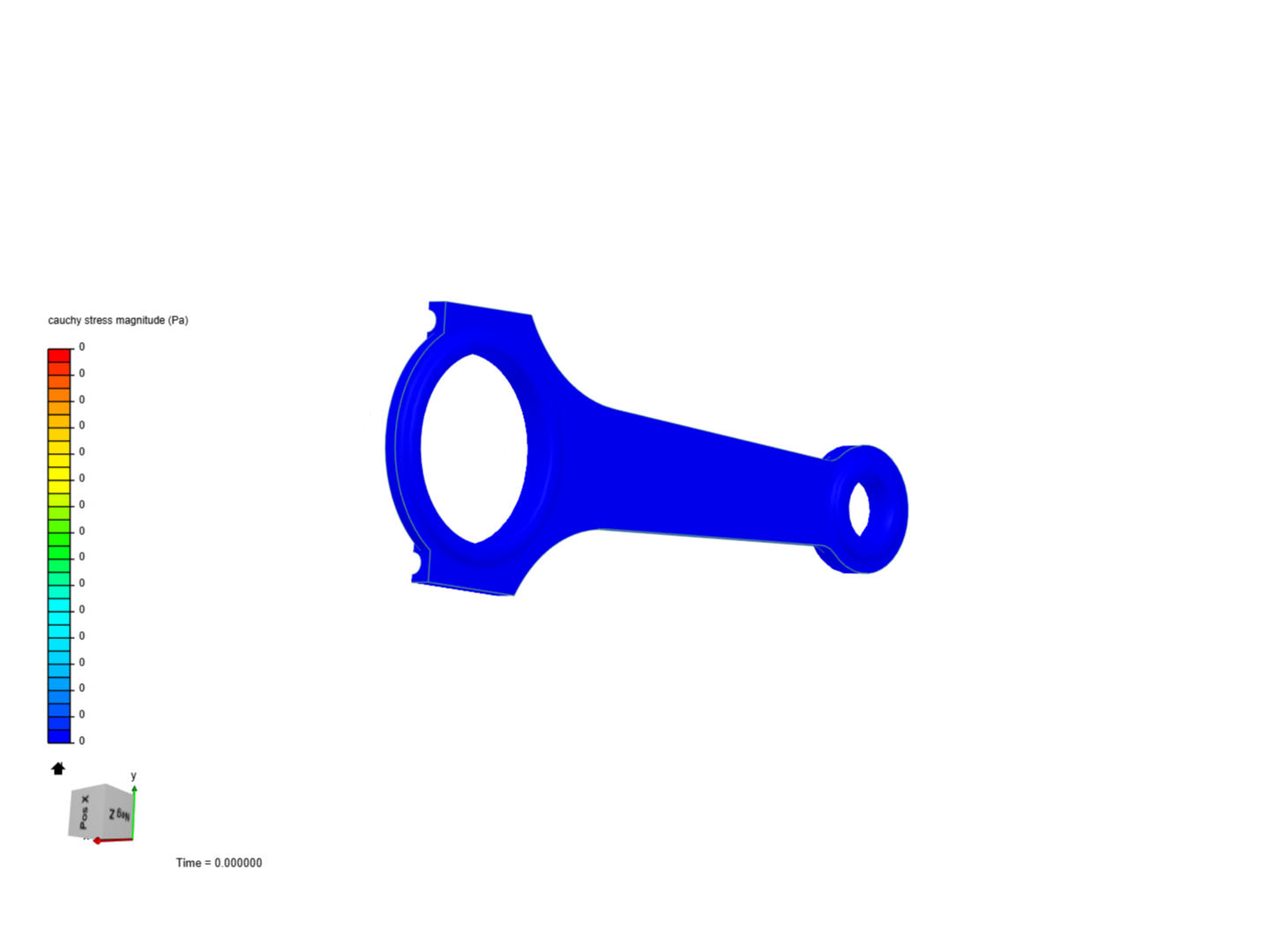 Tutorial 1: Connecting rod stress analysis image