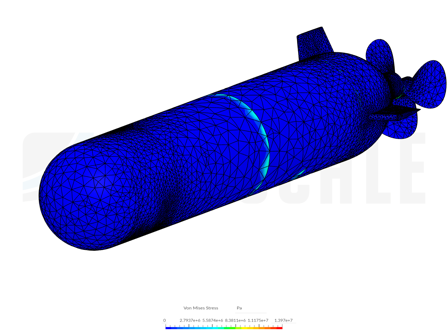 Full external assembly of underwater drone image