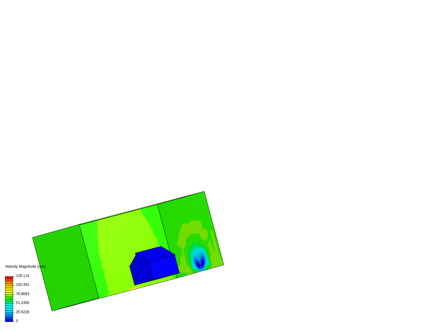 Low Rise Wind Load on Back Face image