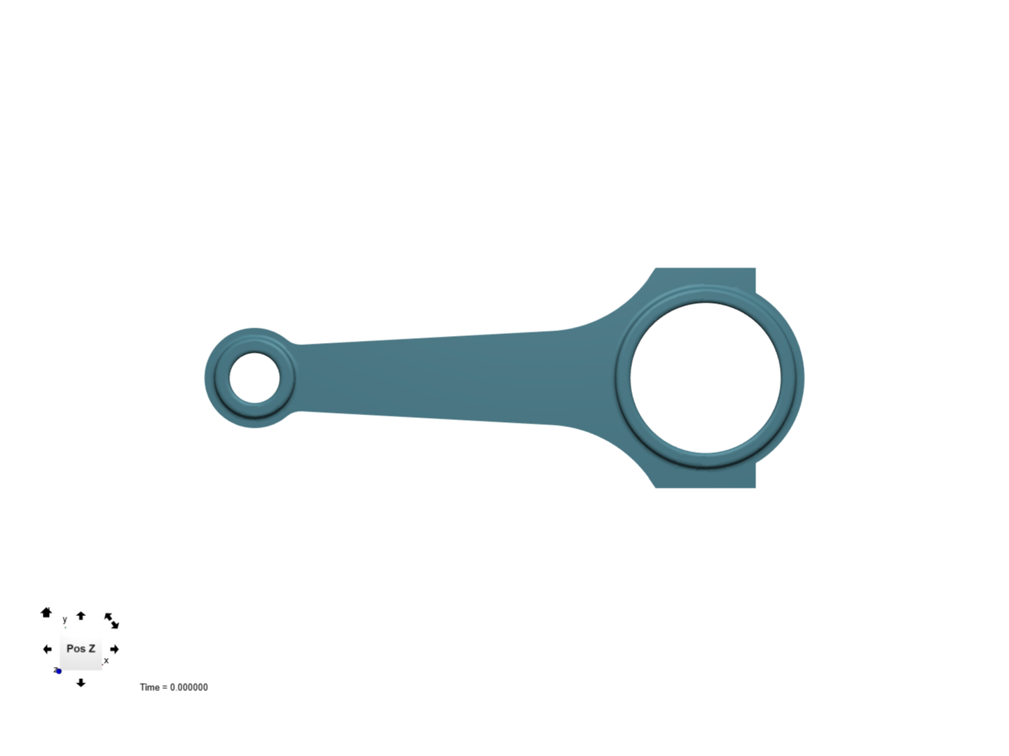 Tutorial 1: Connecting rod stress analysis image