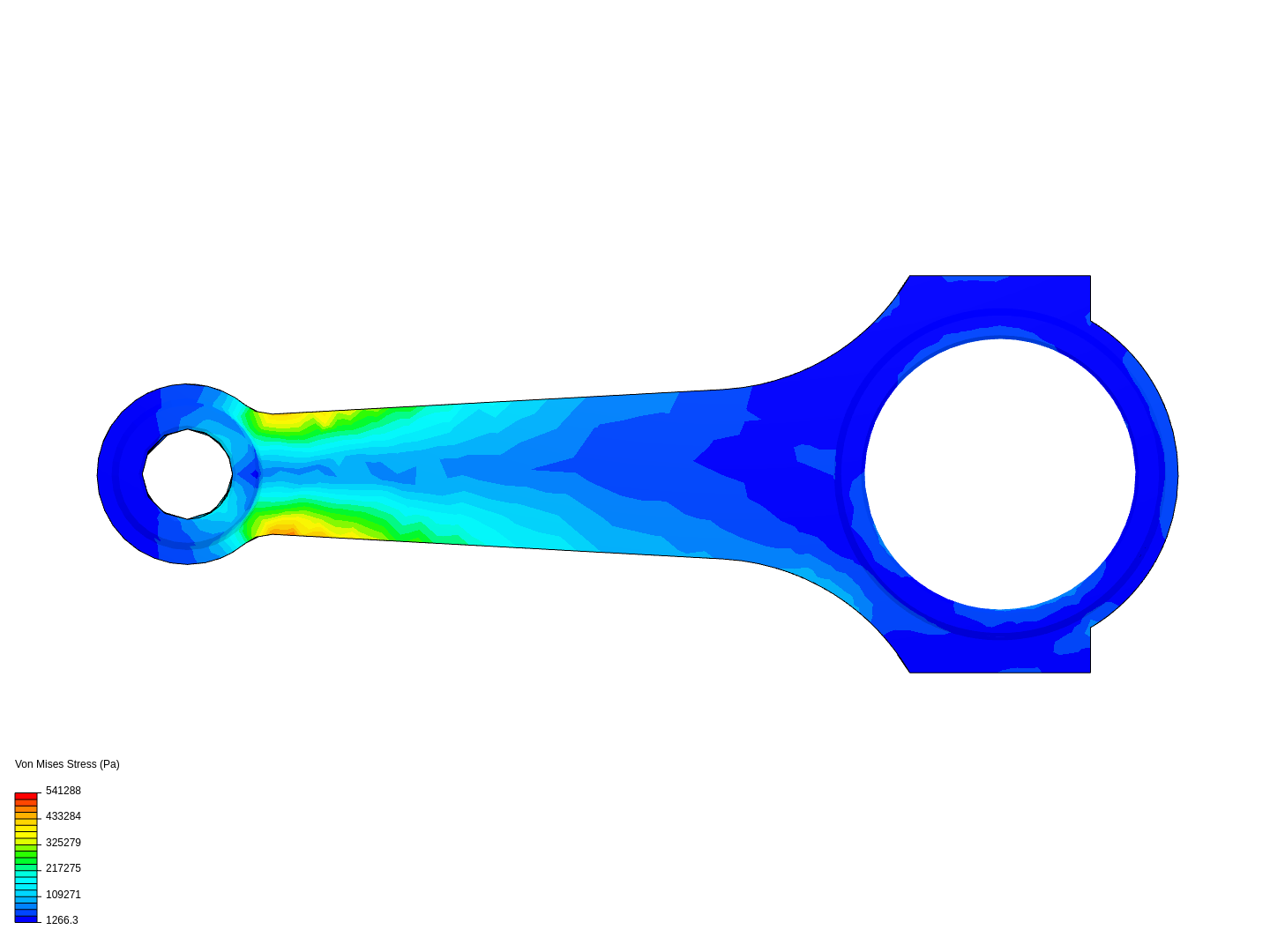 Tutorial 1: Connecting rod stress analysis image