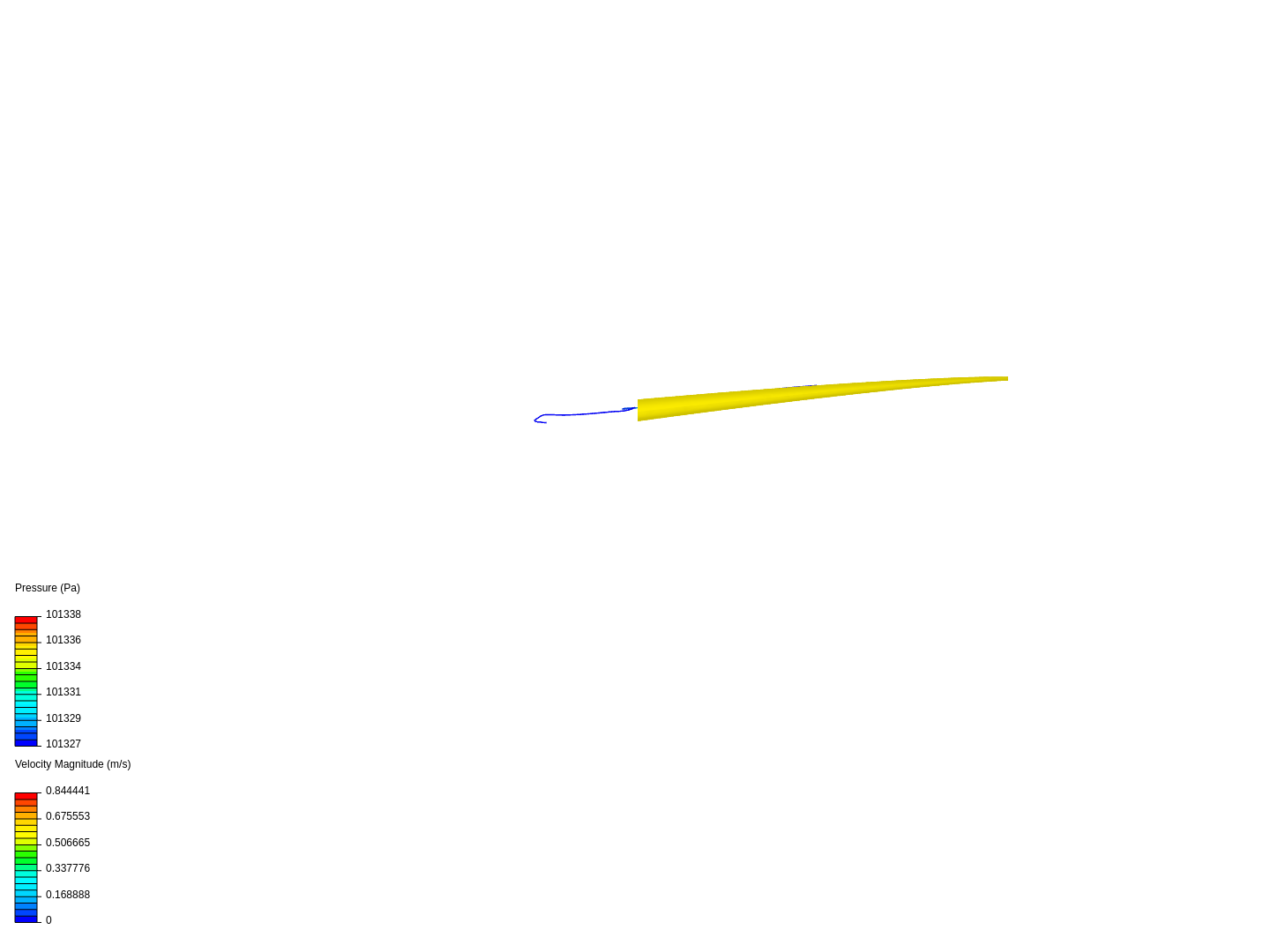 Tutorial: Compressible Flow Around a Wing image