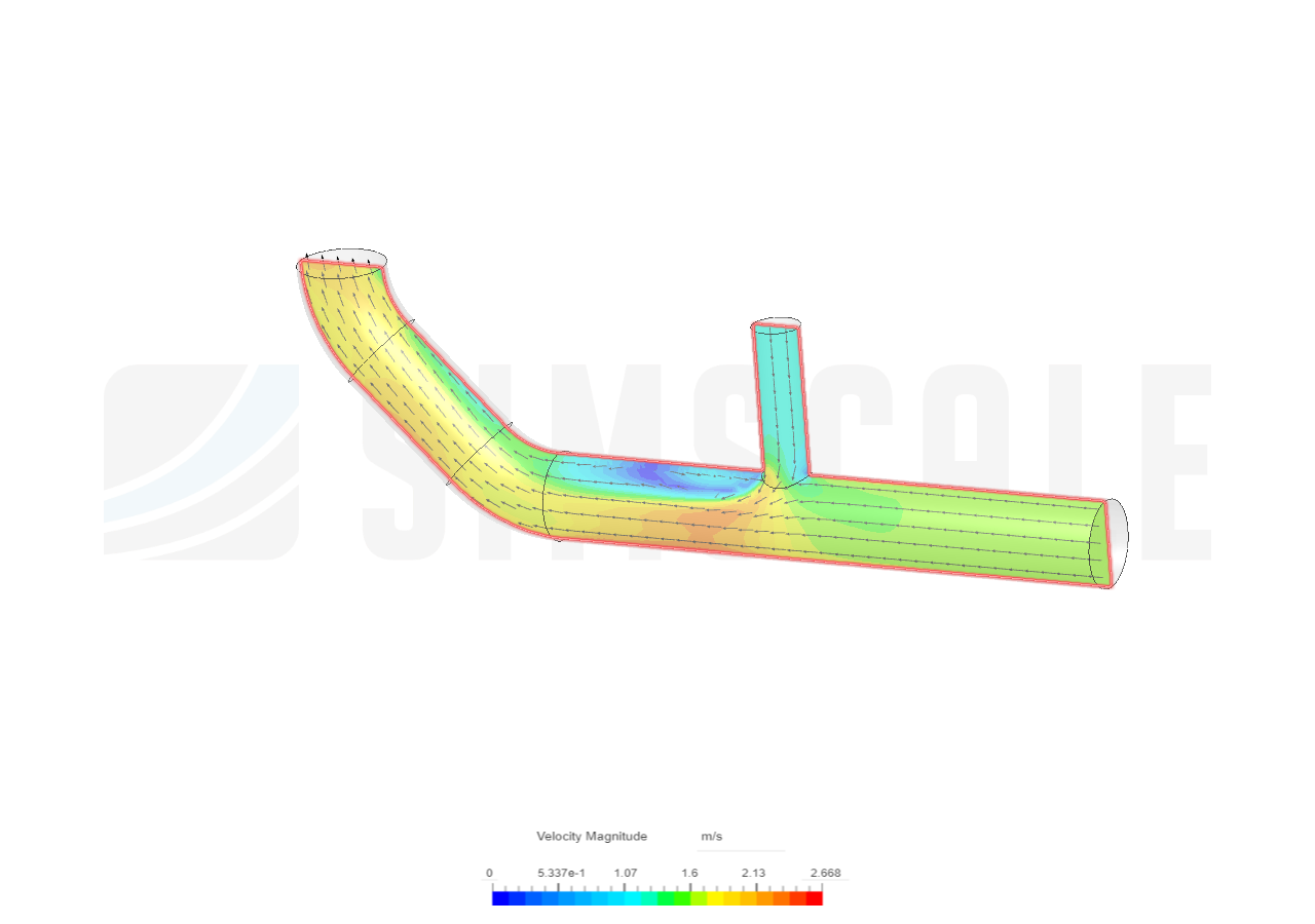 Tutorial 2: Pipe junction flow image