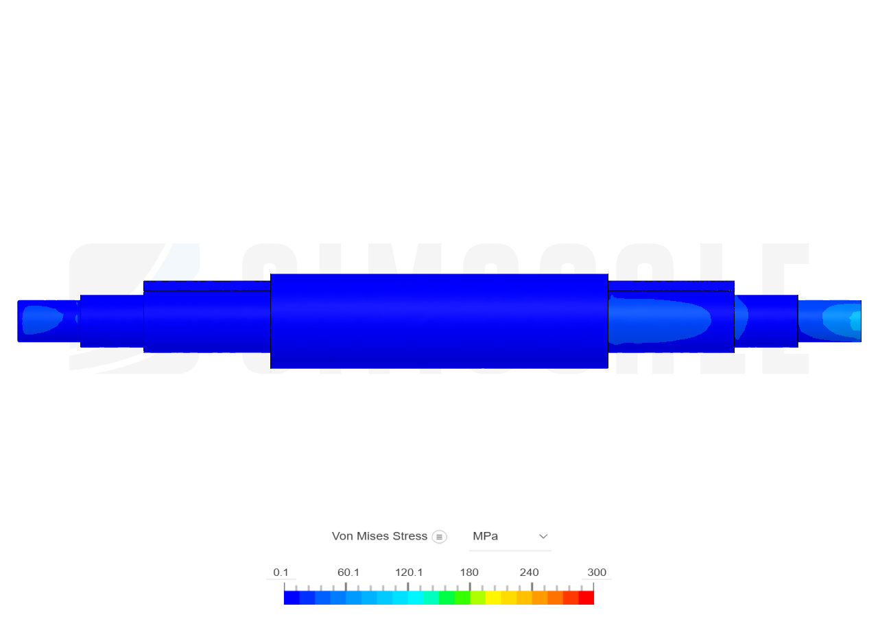 Shaft 1 FEA image