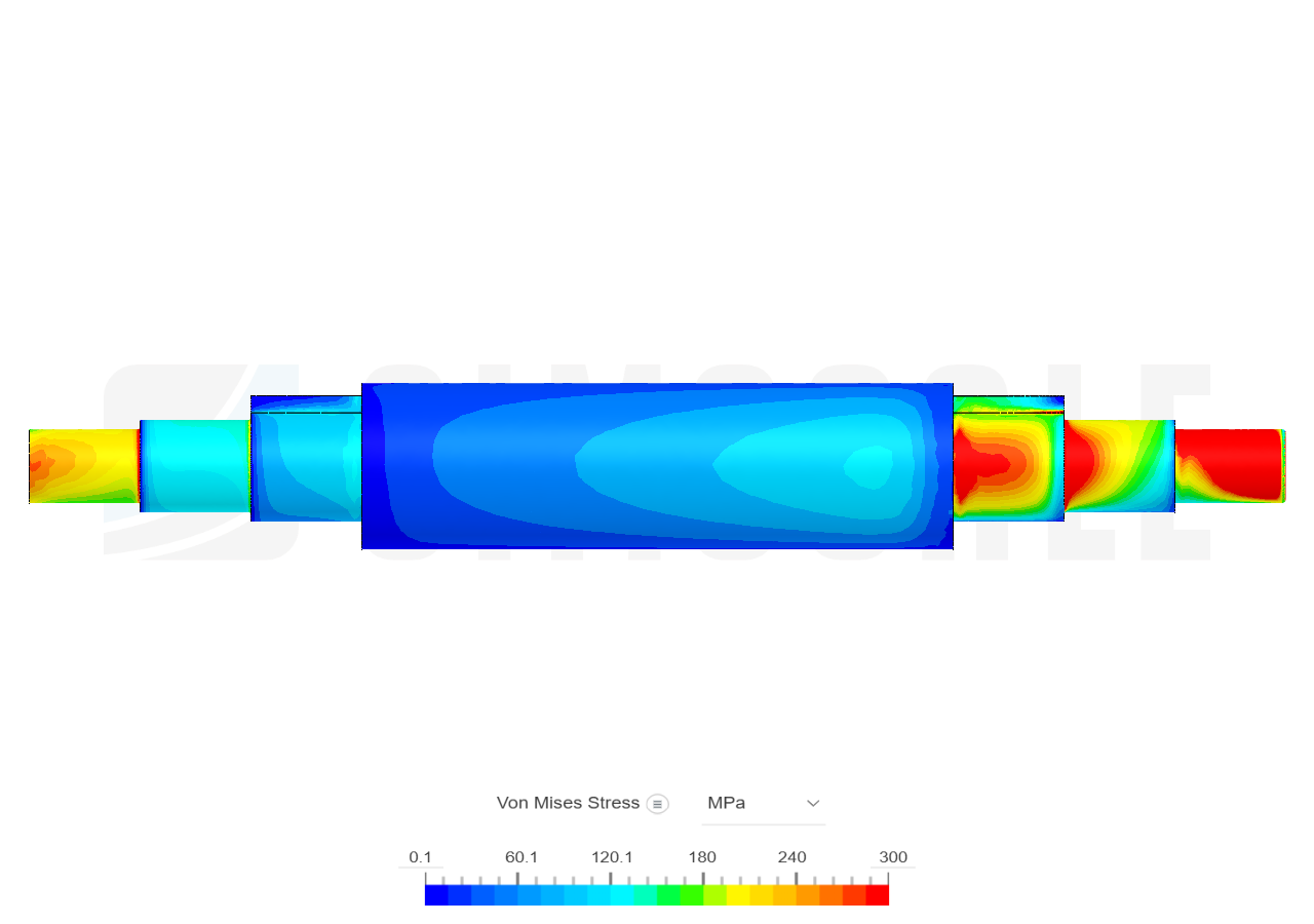 Shaft 4 FEA image