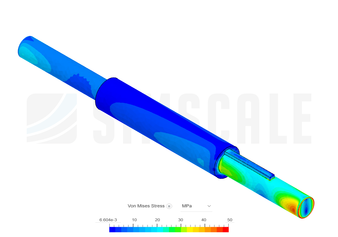 Shaft 4 FEA image