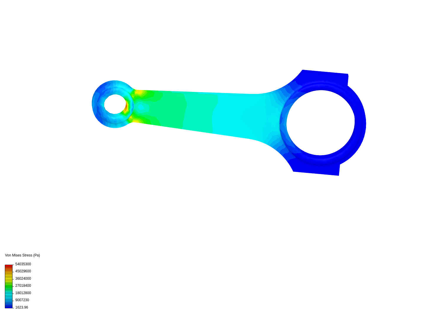 Tutorial 1: Connecting rod stress analysis image