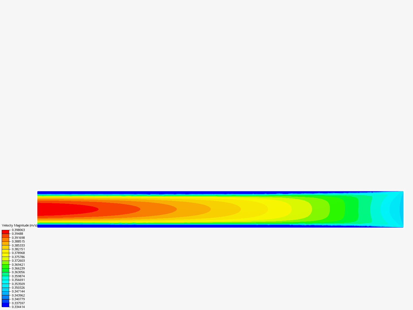 Water flow in a pipe image