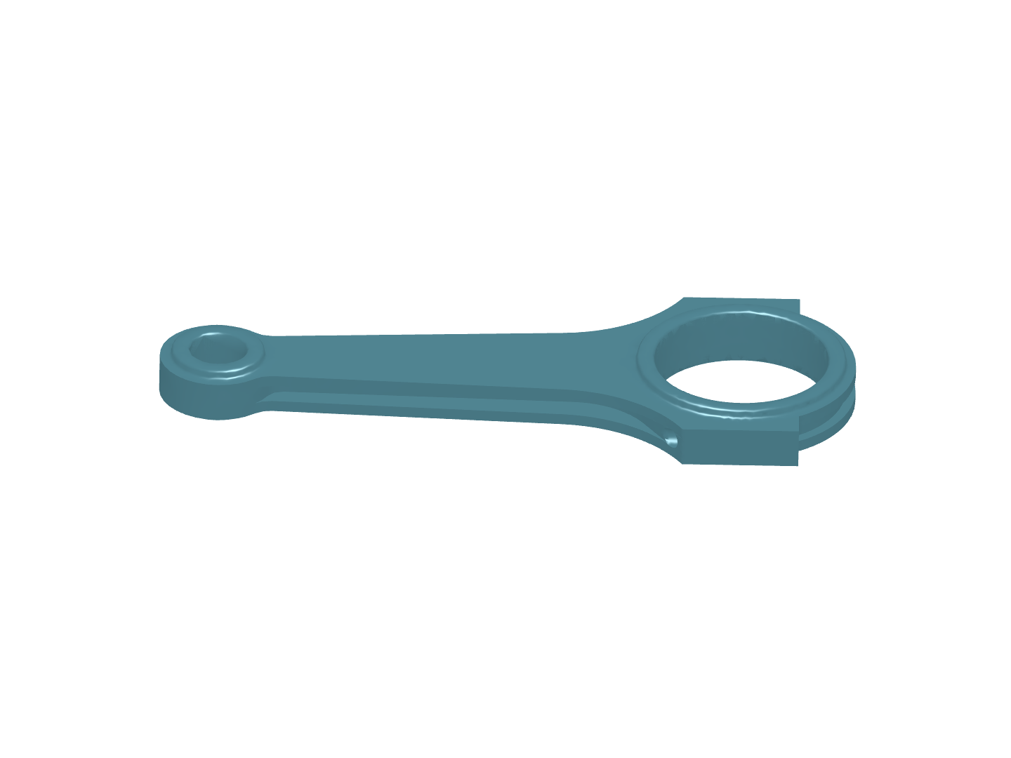 Tutorial 1: Connecting rod stress analysis image